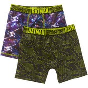 Wholesale - 2pk 4-10 BATMAN BOYS BOXER BRIEFS, UPC: 190371799976